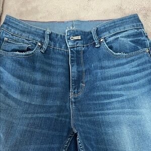 White House Black Market Blue Skinny Jeans